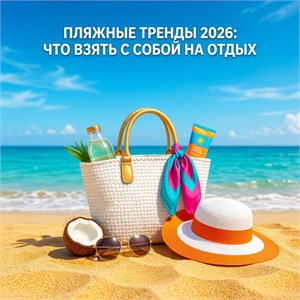 Пляжные тренды 2026: что взять с собой на отдых