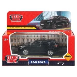 Машина металл haval f7 длина 10,5 см, инерц, черный, в кор. Технопарк F7-11-BK