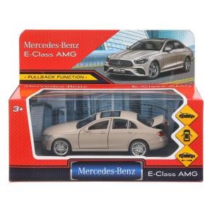 Машина металл MERCEDES-BENZ e-class amg 12см, дв,баг,ин,золотистый, кор. Технопарк ECLASS-12-GD