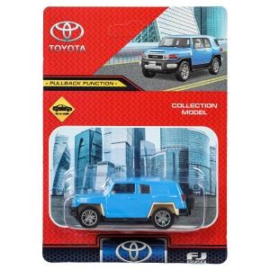 Машина металл TOYOTA fj cruiser, размер 7,5 см, инерция, блистер 2306C0667-R5