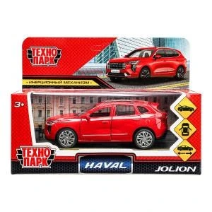 Машина металл haval jolion 12 см, двери, багаж, красный, кор. Технопарк JOLION-12-RD (72)