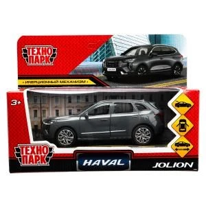 Машина металл haval jolion 12 см, двери, багаж, темно-серый, кор. Технопарк JOLION-12-GY (72)