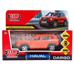 Машина металл HAVAL haval dargo,дл 12 см,дв,багаж,инер, терракотовый, в кор. Технопарк DARGO-12-TK