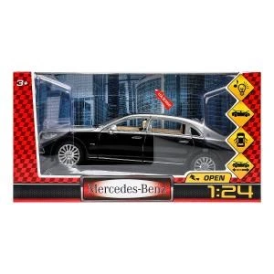 Машина металл свет-звук MERCEDES-BENZ 23 см, двери, капот, багажник, инерция Технопарк 2208C0246-R