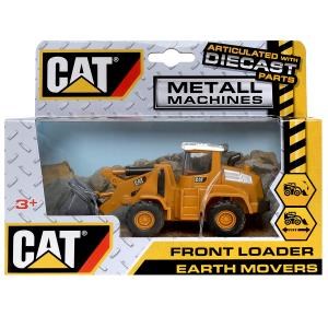 Модель металл ПОГРУЗЧИК лицензия cat 12,5см инерц., подв.дет. - 2008A059-R