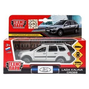 Машина металл LADA kalina cross 12 см, дв, багаж, инерц., кор. Технопарк SB-16-46-N(SR)-WB