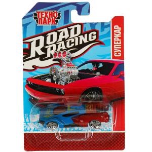 Машина металл ROAD RACING СУПЕРКАР 7 см, в ассорт, блист. Технопарк RR-7-0040-R (576)