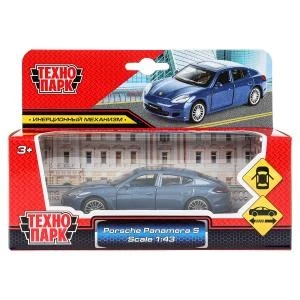 Машина металл PORSCHE panamera s, 11,3 см, двери, инерц., кор. Технопарк 67303 (96)