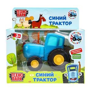 Модель металл СИНИЙ ТРАКТОР длина 11 см, инерц, синий, кор. Технопарк в кор.48шт BLUTRA-11-BU (48)