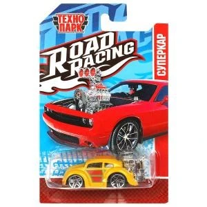 Машина металл ROAD RACING СУПЕРКАР 7,5 см, в ассорт, блист. Технопарк RR-7-7-14-R (720)