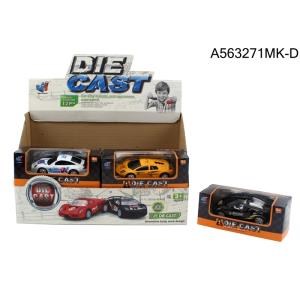 Машина металл. инерц., в ассорт. в кор. в дисплее A563271MK-D