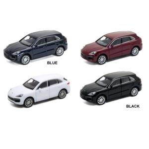 Машина металл 4.75" porsche cayenne turbo инерц. открыв. двери в дисплее 43773D