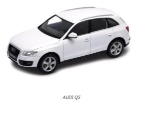 Машина металл 1:24 audi qs в кор 22518W