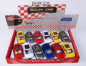 Машина металл. инерц., цвет в ассорт. в дисплее 1610C270