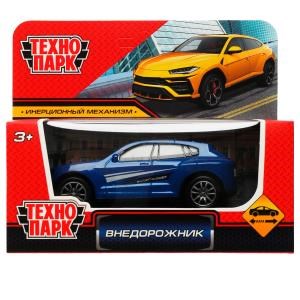 Машина металл ВНЕДОРОЖНИК, 10 см, инерция, в ассорт, кор. Технопарк 2108C017-R