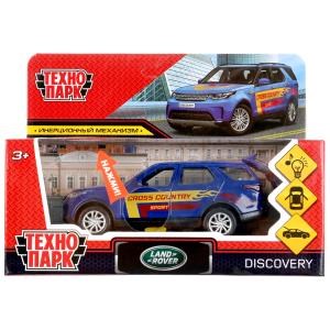 Машина металл свет-звук LAND ROVER DISCOVERY СПОРТ 12 см, дв, баг, син, кор. Технопарк DISCOVERY-12SLSRT-BU