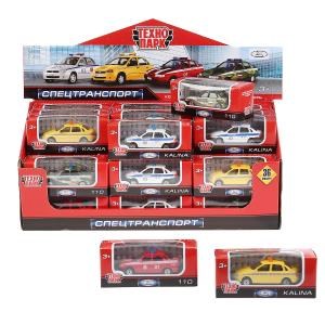 Машина металл LADA СПЕЦТЕХНИКА, 7,5 см, в ассорт., кор., Технопарк SB-19-04-CDU