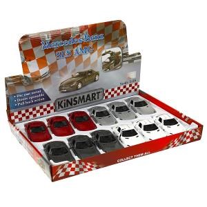 Машина металл. инерц. MERCEDES-BENZ sls amg 1:36 в дисплее Kinsmart KT5349D