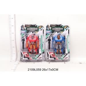 Робот-машина цвет в ассорт. на карт. 2109L059