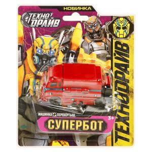 Машина трансформирующаяся СУПЕРБОТ (вывертыш), блист.14*17*3см ТЕХНОДРАЙВ 1806L068-RS3