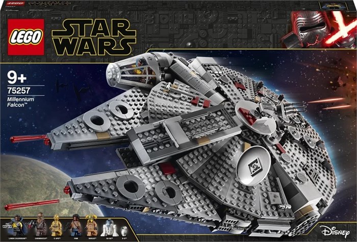 LEGO Star Wars Millennium Falcon qurilish o‘yinchoq majmuasi 29834500