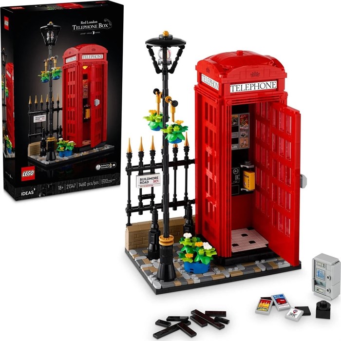Конструктор LEGO Ideas Красная телефонная будка Лондона 130118753