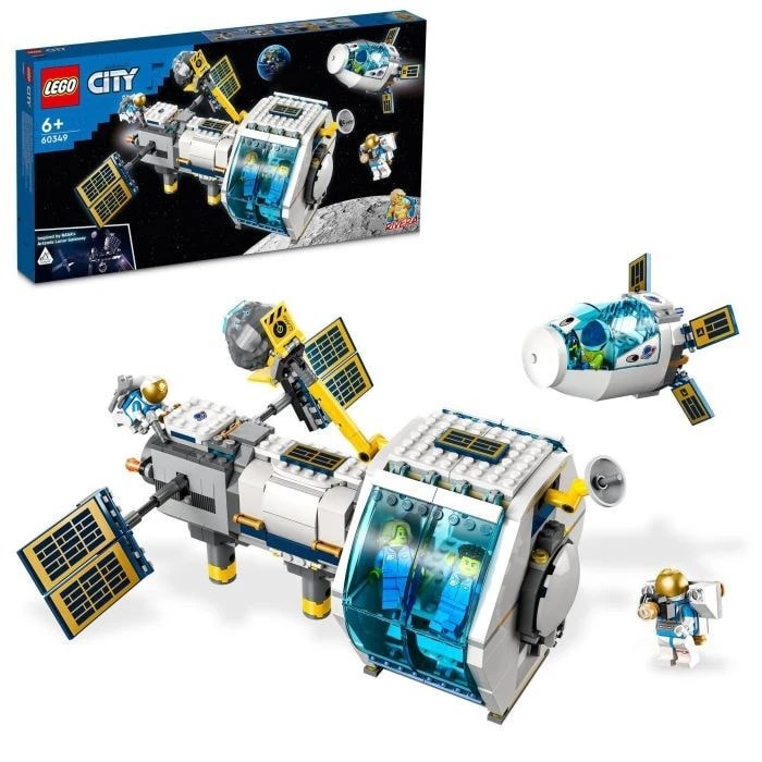 Конструктор LEGO City Space Port 60349 Лунная космическая станция 52946324