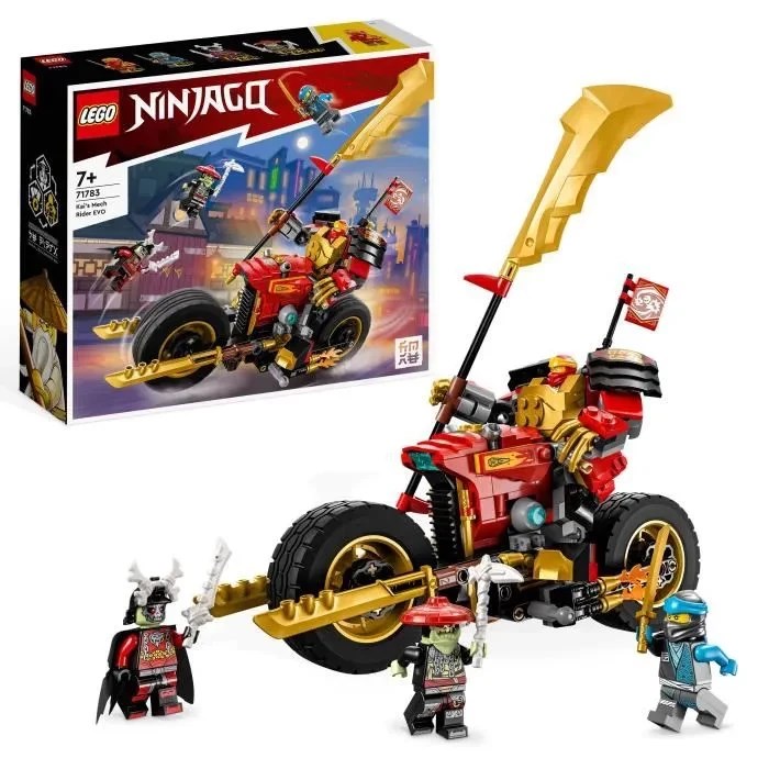 Конструктор LEGO Ninjago 71783: Мотоцикл Кай-робот - эволюция, для ниндзя (дети) 60329021