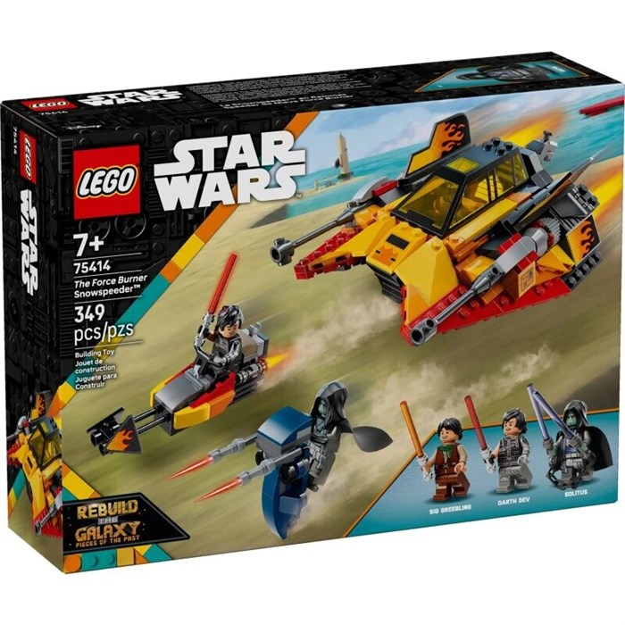 Конструктор детский игровой LEGO 6527538 Star Wars 75414 The Force Burner Snowspeeder 215854931