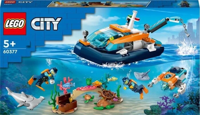 Детский конструктор LEGO City 60266 "Лодка для морских исследований" 77782968