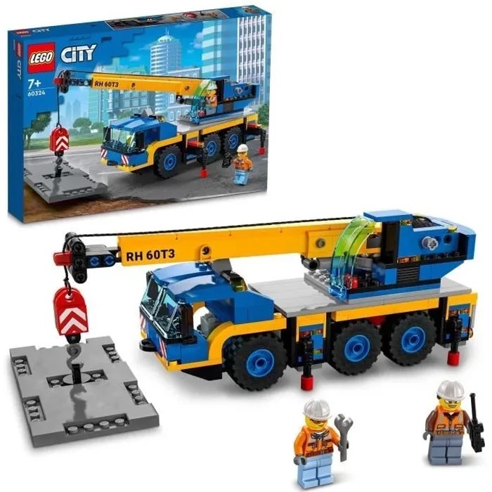 Конструктор LEGO City Great Vehicles 60324 Мобильный кран 49874324