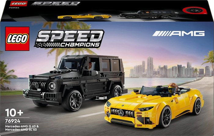 Конструктор LEGO Speed Champions 76924 - Mercedes-AMG G 63 & Mercedes-AMG SL 63 132501508