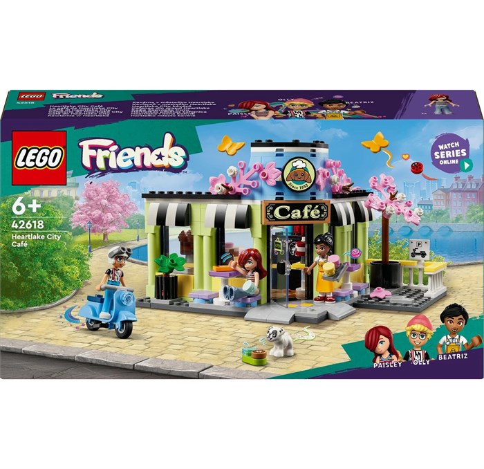 Конструктор детский LEGO Friends Heartlake City Café 42618 132501520