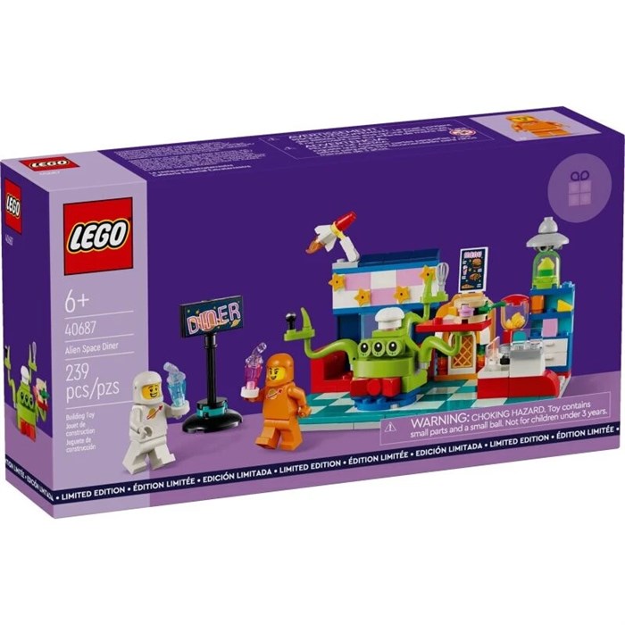 Конструктор детский игровой LEGO 40687 Alien Diner 232350848