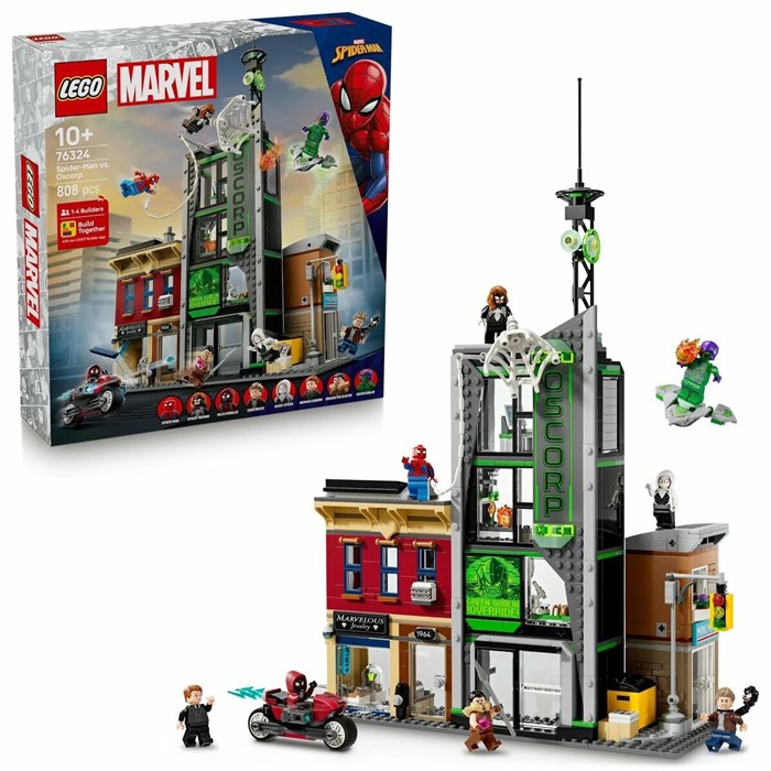 Строительный набор детский Lego 76324 Spider-Man VS Oscorp 228729713
