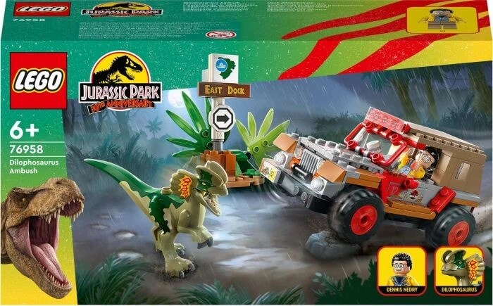 Игрушка LEGO JUR Ambush of Dilophosaurus FWN для детей 77782993