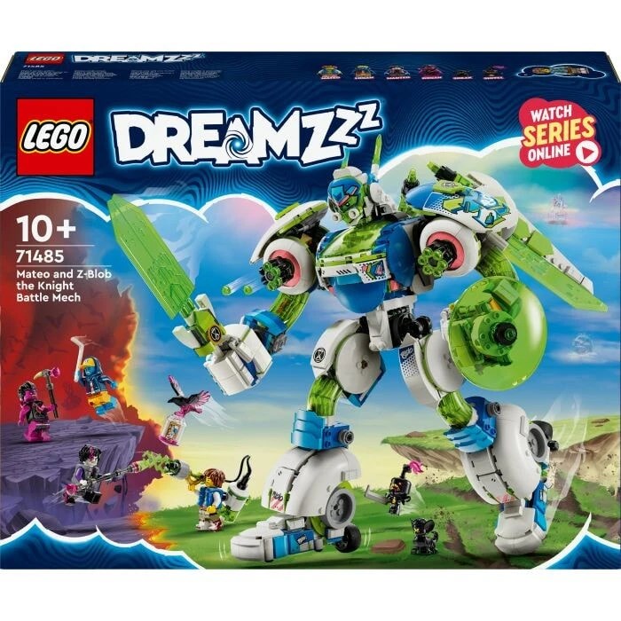 Конструктор детский LEGO DREAMZzz Mateo und Z-Blob der Ritter-Mech 71485 143328265