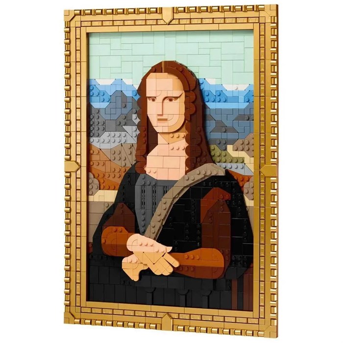 Конструктор LEGO Mona Lisa Строительная игра 146340966