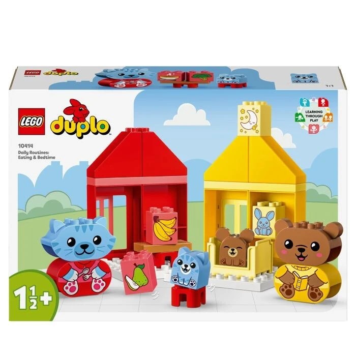 Конструктор детский LEGO DUPLO Повседневные рутины Еда и сон 10414 117766230