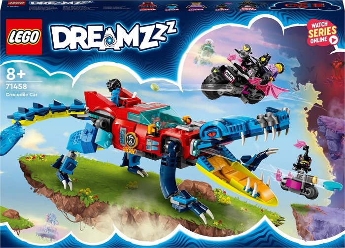 Конструктор игровой детский LEGO 71458 Dreamzzz Krokodilauto 228094382