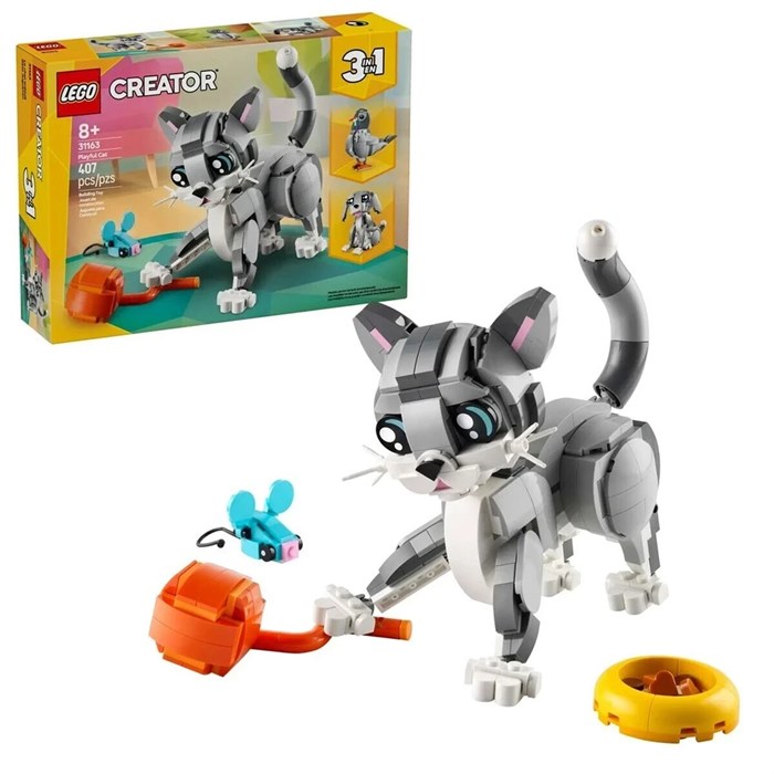 Конструктор LEGO Creator Graue Katze 31163 190544492