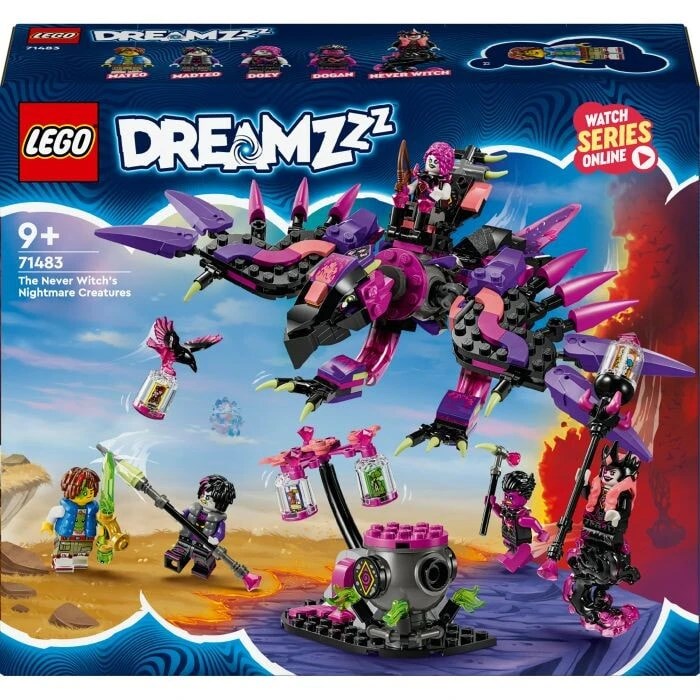 Конструктор детский LEGO DREAMZzz Ночные кошмары 71483 143328263