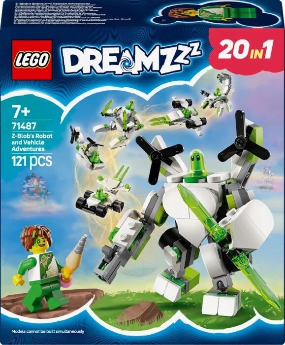 Конструктор детский LEGO DREAMZzz Z-Blob Робот и транспорт 71487 192464349
