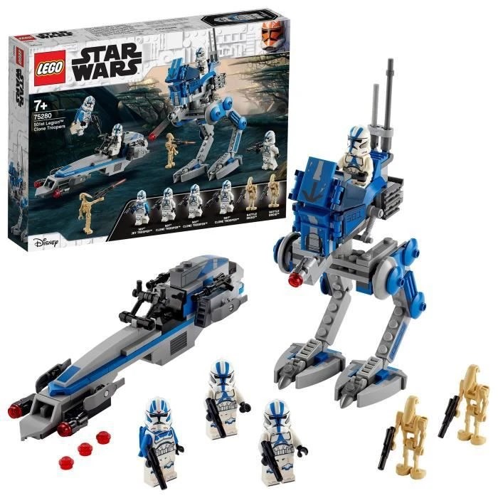 Конструктор LEGO Star Wars 75280 Клоны-пехотинцы 501-го легиона 51422083