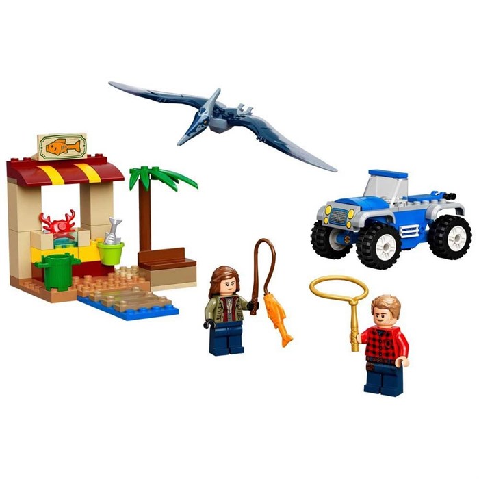 Конструктор LEGO 76943 Dinosaur Pteranodon Hunt с машинкой, 4+лет 53980856