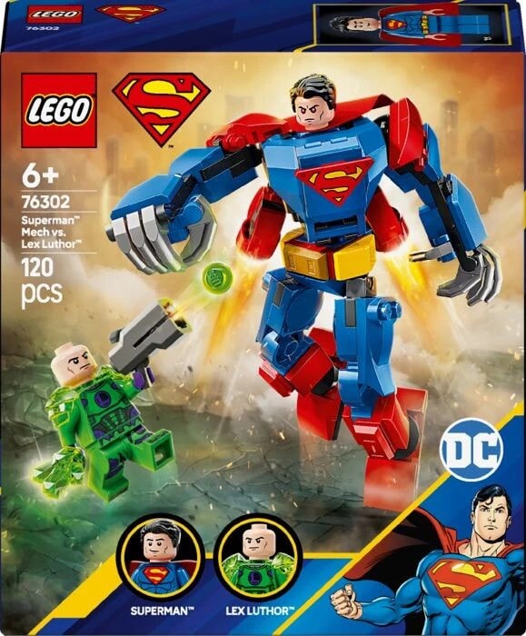 Конструктор LEGO DC Superman Mech vs Lex Luthor 192464375