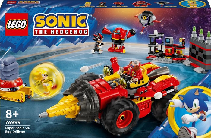 Конструктор детский LEGO Super Sonic vs Egg Drillster 76999 192464298