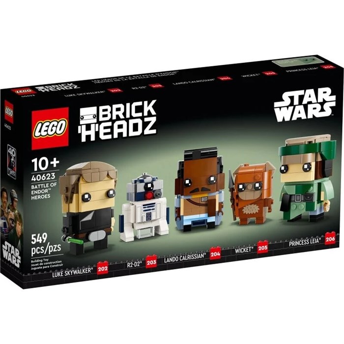 Конструктор детский LEGO 40623 Brickheadz герои битвы на Эндоре 232350732
