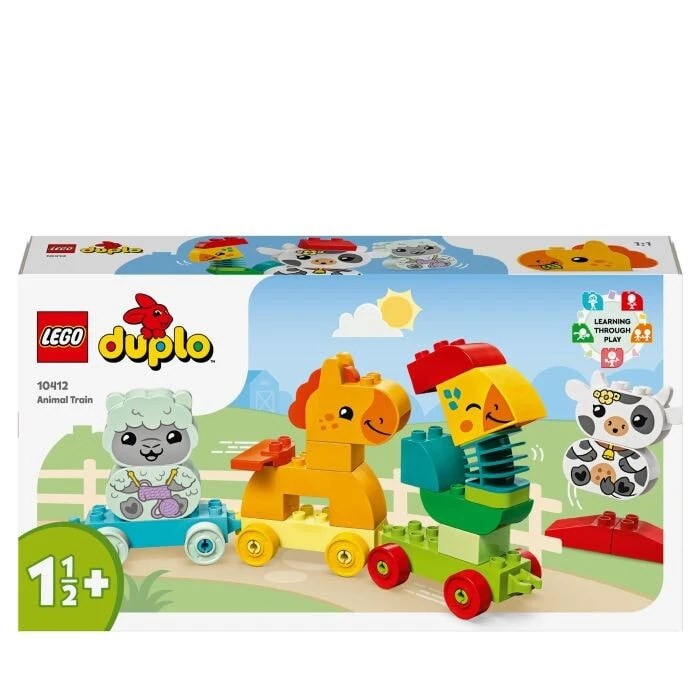 Конструктор детский LEGO DUPLO Животный поезд 10412 117766228