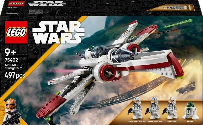 Конструктор детский LEGO Star Wars ARC-170 Starfighter 75402 192464371